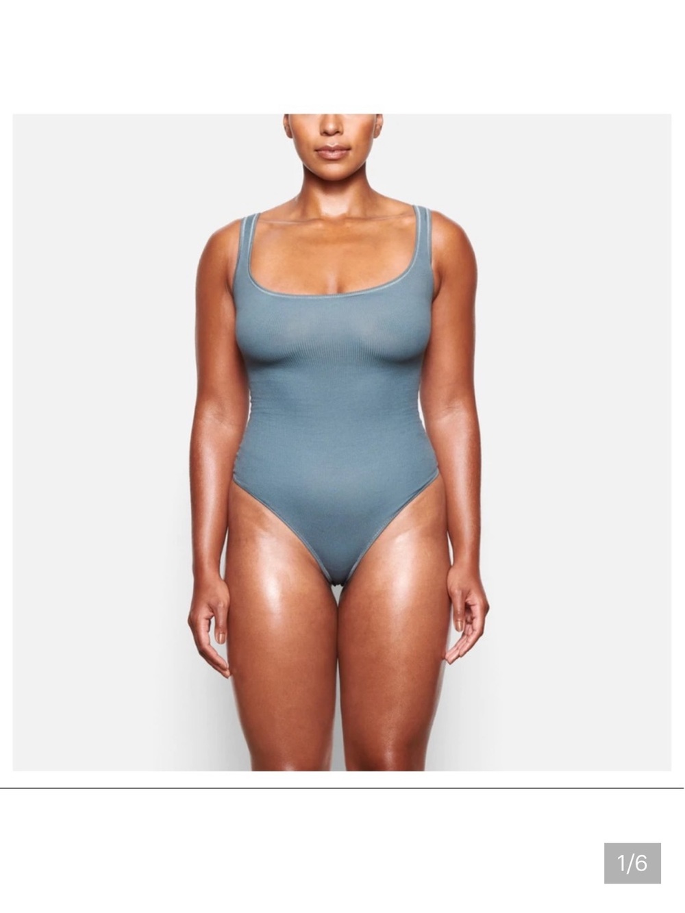 Skims ribbed bodysuit